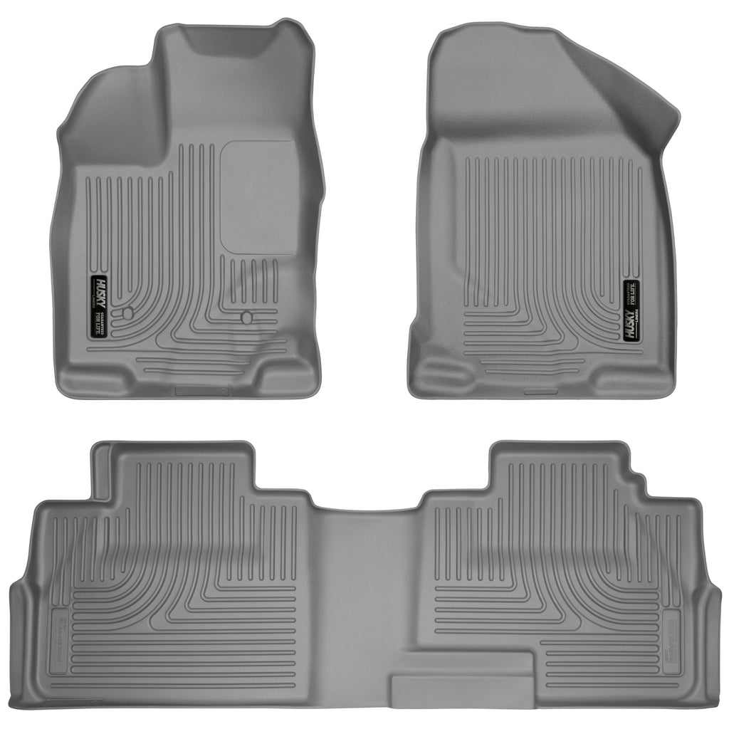 0714-Edge-0715-Mkx-Front2Nd-Seat-Liners-Weatherbeater-Grey