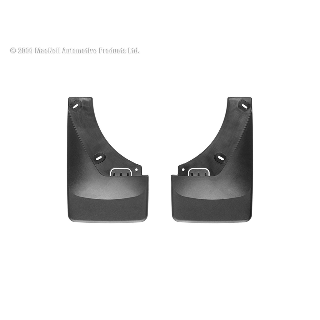 0714-EscaladeEsvYukon-DenaliDenali-Xl-No-Drill-Mudflaps-Black-WO-Flares-Rear-Pair