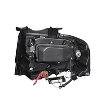 Load image into Gallery viewer, 0714-Expedition-Headlights-Black-Clear-Projector-With-Amber-DriverPassenger