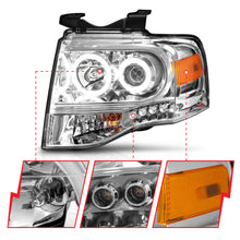 Load image into Gallery viewer, 0714-Expedition-Projector-Headlights-With-Chrome-Housing(Set-Of-2)DrivePass