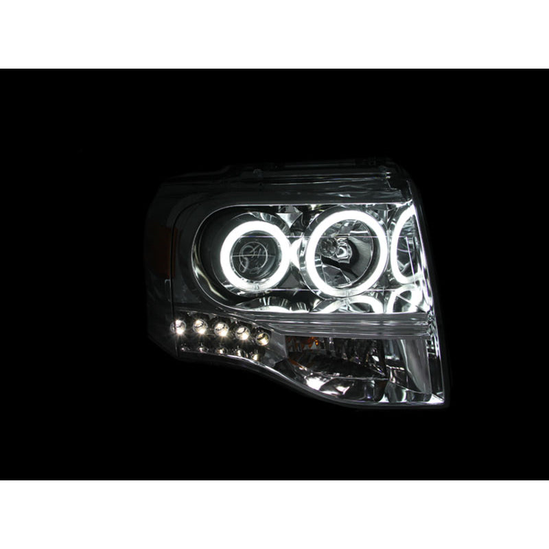 0714-Expedition-Projector-Headlights-With-Chrome-Housing(Set-Of-2)DrivePass