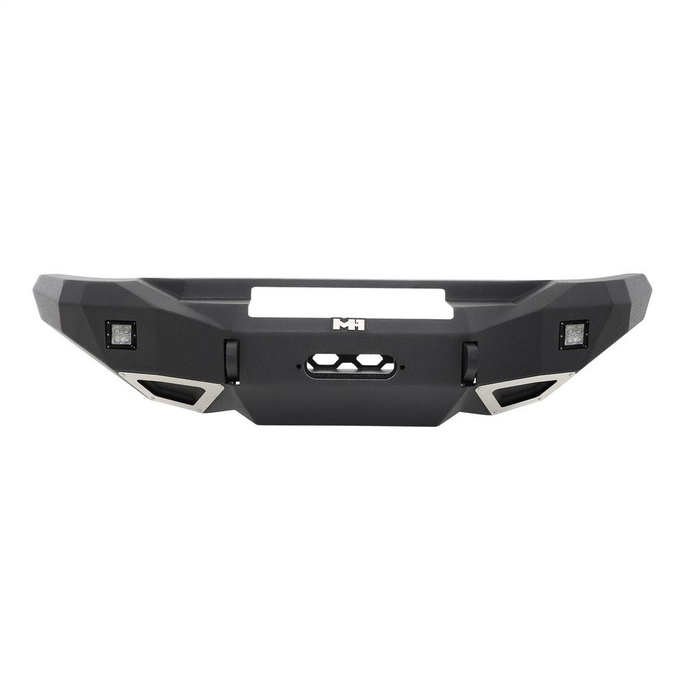 0714-Fj-Cruiser-M1-Winch-Mount-Front-Bumper-WPair-Of-S4-Spot-And-Flood-Lights