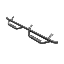Load image into Gallery viewer, 0714-Fj-Cruiser-Wheel-To-Wheel-Nerf-Steps-WCleated-Steps;-Black-Powder-Coat