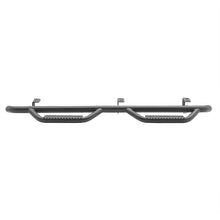 Load image into Gallery viewer, 0714-Fj-Cruiser-Wheel-To-Wheel-Nerf-Steps-WCleated-Steps;-Black-Powder-Coat