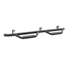 Load image into Gallery viewer, 0714-Fj-Cruiser-Wheel-To-Wheel-Nerf-Steps-WCleated-Steps;-Black-Powder-Coat
