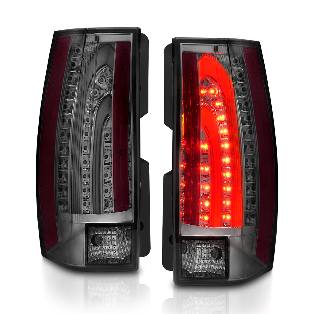 0714-Suburban-15002500TahoeYukon-Denali-Inc-Xl-Led-Taillights-Smoke-G6escalade-Look-DrivePass