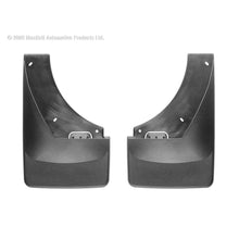 Load image into Gallery viewer, 0714-SuburbanYukon-Xl-WO-Flares-No-Drill-Mudflaps-Black-Rear-Pair