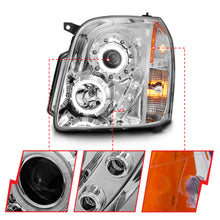 Load image into Gallery viewer, 0714-YukonYukon-XlDenali-Projector-Halo-Chrome-Clear-Amber(Ccfl)Headlight-DrivePass