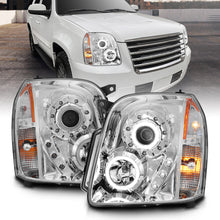 Load image into Gallery viewer, 0714-YukonYukon-XlDenali-Projector-Halo-Chrome-Clear-Amber(Ccfl)Headlight-DrivePass