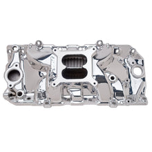 Load image into Gallery viewer, Edelbrock 71614 Engine Intake Manifold for Select Chevrolet Bel Air, Chevrolet Biscayne, Chevrolet Blazer, Chevrolet Brookwood, Chevrolet C10, Chevrolet C10 Pickup, Chevrolet C10 Suburban, Chevrolet C20, Chevrolet C20 Pickup, Chevrolet C20 Suburban,