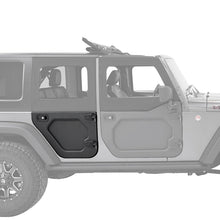 Load image into Gallery viewer, 0718-Jeep-Wrangler-Jk-Core-Door;-Rt-Rear;-Black