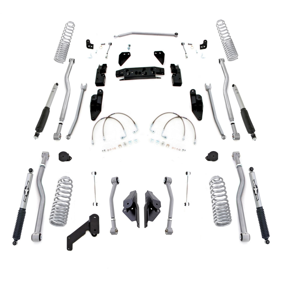 0718-Jk-Rubicon-3.5-Inch-Coil-Extreme-Duty-4Link-Long-Arm-Lift-Kit-WShocks