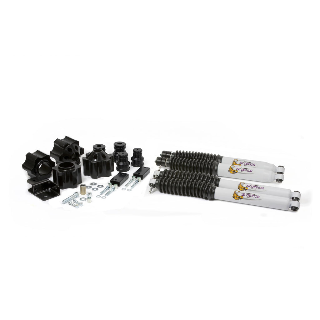 0718-Jk-Wrangler-24Wd-3In-Lift-Kit-Includes-Bump-Stop-Extensions-Front--Rear-Shocks