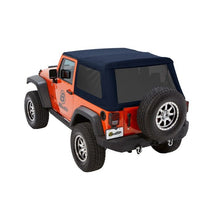 Load image into Gallery viewer, 0718-Wrangler-2Door;-Includes-Convertible-Top-Folding-Frame-Trektop-Nx-Glide-Blue-Twill