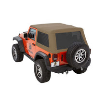 Load image into Gallery viewer, 0718-Wrangler-2Door;-Includes-Convertible-Top-Folding-Frame-Trektop-Nx-Glide-Tan-Twill