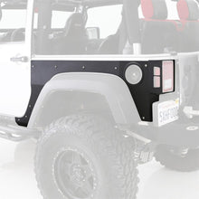 Load image into Gallery viewer, 0718-Wrangler-Jk-2-Door-Xrc-Flat-Armor-Skins-Rear-Black-Textured