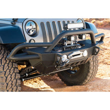 Load image into Gallery viewer, 0718-Wrangler-Jk-24-Dr-Src-Gen2-Front-Bumper;-Black