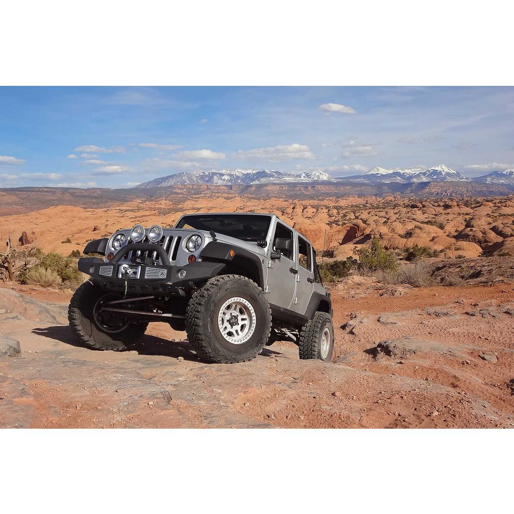 0718-Wrangler-Jk-24-Dr-Xrc-Atlas-Front-Bumper-WGrille-Guard--Fog-Light-Holes;-Black
