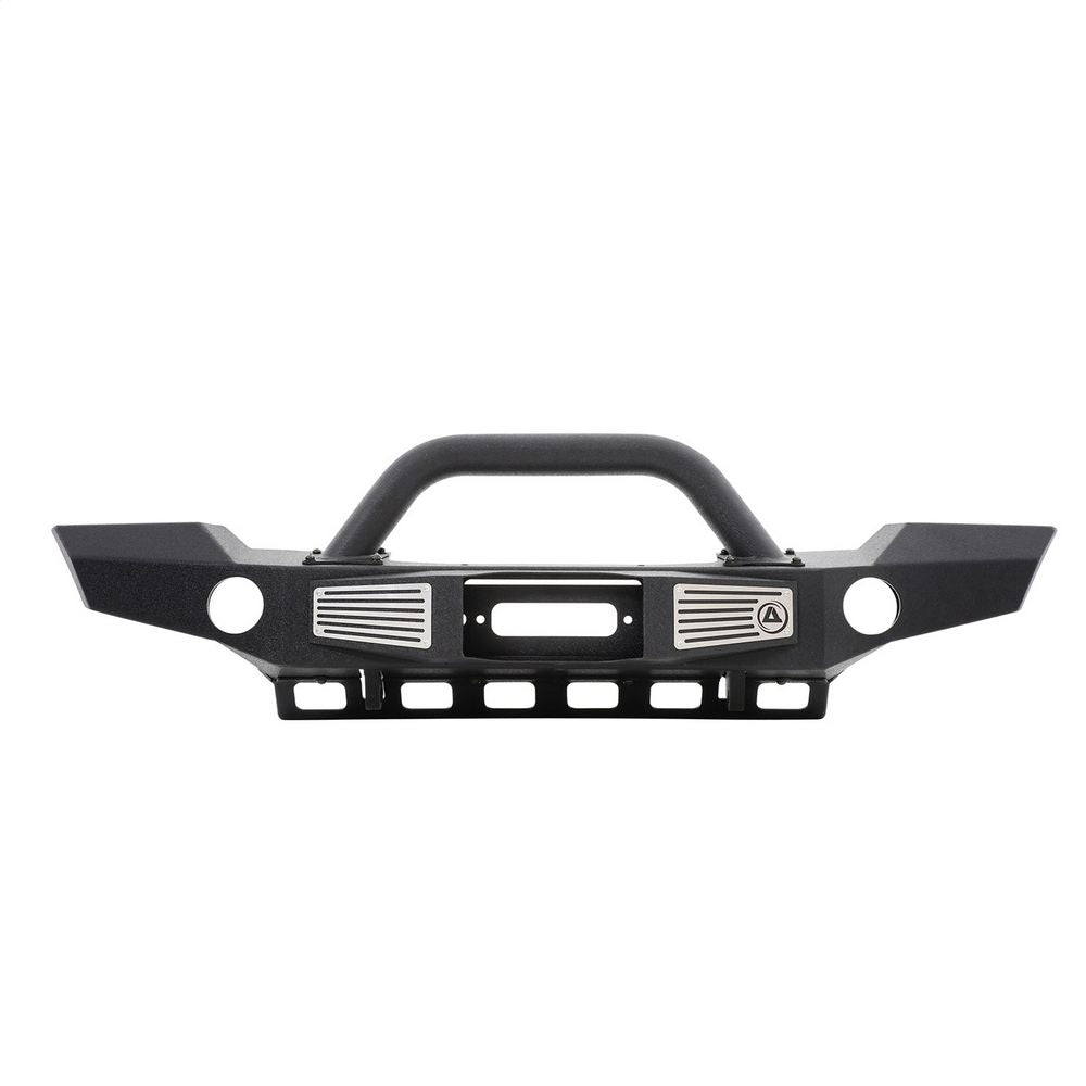 0718-Wrangler-Jk-24-Dr-Xrc-Atlas-Front-Bumper-WGrille-Guard--Fog-Light-Holes;-Black