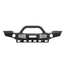 Load image into Gallery viewer, 0718-Wrangler-Jk-24-Dr-Xrc-Atlas-Front-Bumper-WGrille-Guard--Fog-Light-Holes;-Black