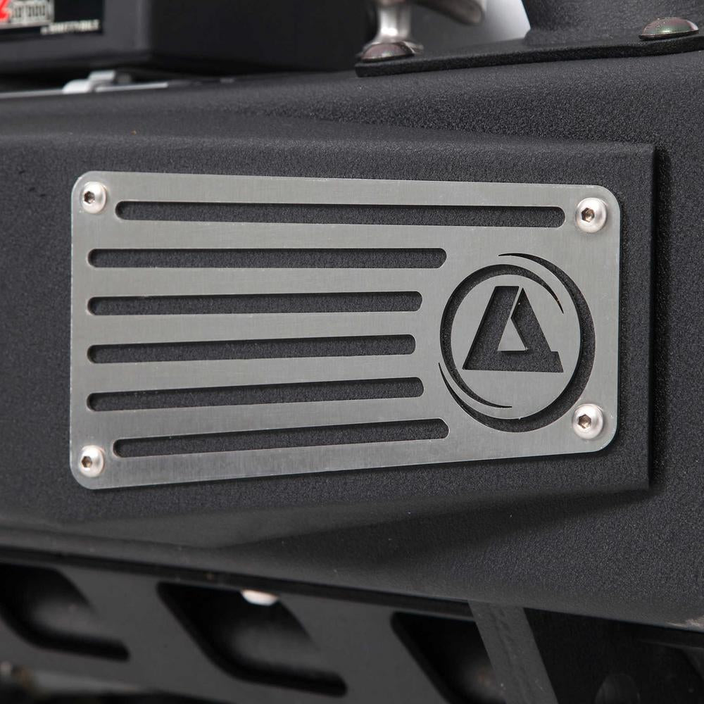 0718-Wrangler-Jk-24-Dr-Xrc-Atlas-Front-Bumper-WGrille-Guard--Fog-Light-Holes;-Black