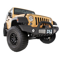 Load image into Gallery viewer, 0718-Wrangler-Jk-24-Dr-Xrc-Atlas-Front-Bumper-WGrille-Guard--Fog-Light-Holes;-Black
