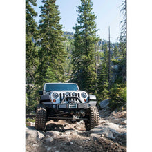 Load image into Gallery viewer, 0718-Wrangler-Jk-24-Dr-Xrc-Atlas-Front-Bumper-WGrille-Guard--Fog-Light-Holes;-Black
