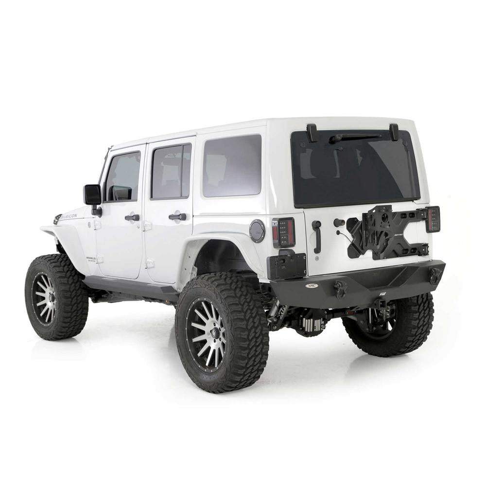 0718-Wrangler-Jk-24Dr-Pivot-Heavyduty-Oversize-Tire-Carrier;-Black
