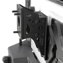 Load image into Gallery viewer, 0718-Wrangler-Jk-24Dr-Pivot-Heavyduty-Oversize-Tire-Carrier;-Black