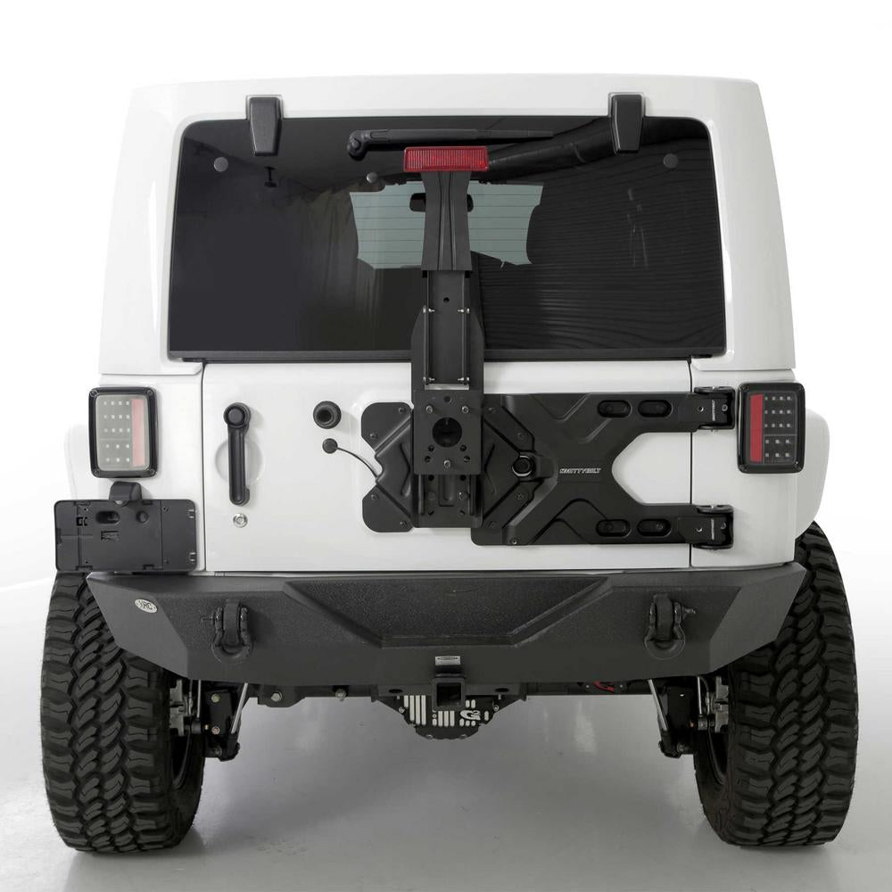 0718-Wrangler-Jk-24Dr-Pivot-Heavyduty-Oversize-Tire-Carrier;-Black