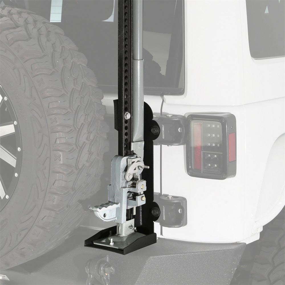 0718-Wrangler-Jk-24Dr-Pivot-Heavyduty-Oversize-Tire-Carrier;-Black