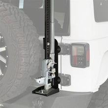 Load image into Gallery viewer, 0718-Wrangler-Jk-24Dr-Pivot-Heavyduty-Oversize-Tire-Carrier;-Black