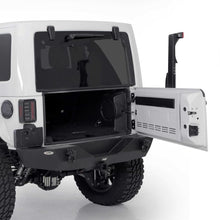 Load image into Gallery viewer, 0718-Wrangler-Jk-24Dr-Pivot-Heavyduty-Oversize-Tire-Carrier;-Black