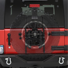 Load image into Gallery viewer, 0718-Wrangler-Jk-24Dr-Src-Oversize-Tire-Carrier;-Holds-Up-To-37In-Tire;-Textured-Black