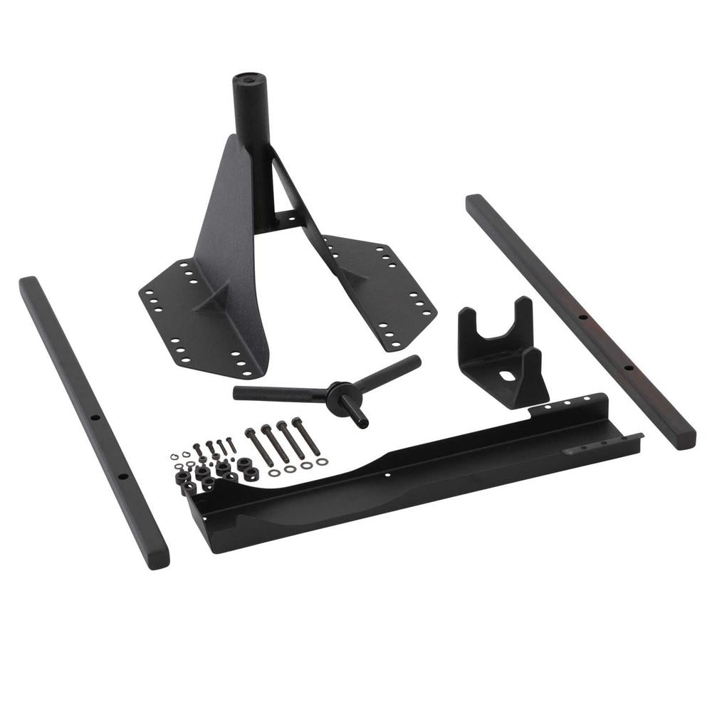 0718-Wrangler-Jk-24Dr-Src-Oversize-Tire-Carrier;-Holds-Up-To-37In-Tire;-Textured-Black