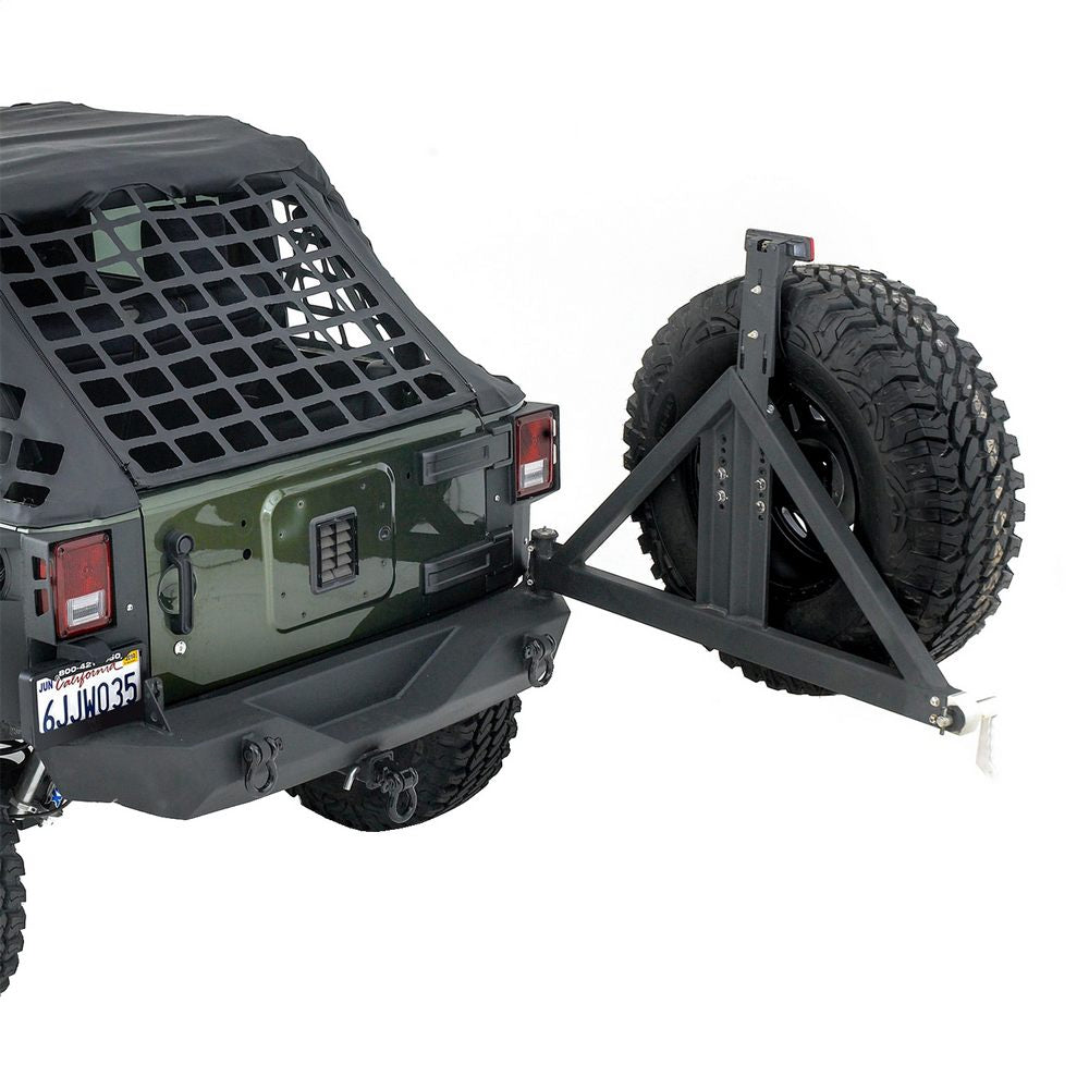0718-Wrangler-Jk-24Dr-Xrc-Tire-Carrier-For-Part76856;-Black;-Box-2-Of-2