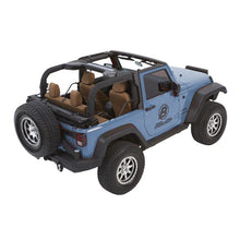 Load image into Gallery viewer, 0718-Wrangler-Jk-2Dr-(Jeep-Trademark)-Trektop-Glide-Black-Diamond