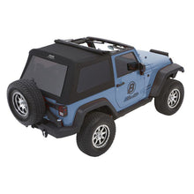 Load image into Gallery viewer, 0718-Wrangler-Jk-2Dr-(Jeep-Trademark)-Trektop-Glide-Black-Diamond