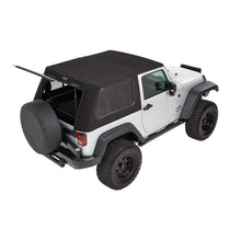 Load image into Gallery viewer, 0718-Wrangler-Jk-2Dr-(Jeep-Trademark)-Trektop-Pro-Black-Twill
