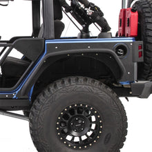 Load image into Gallery viewer, 0718-Wrangler-Jk-4-Door-Xrc-Flat-Armor-Skins-Rear-Black-Textured
