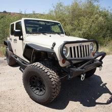 Load image into Gallery viewer, 0718-Wrangler-Jk-4-Dr-Src-Rock-Crawler-Side-Armor;-Black-Textured