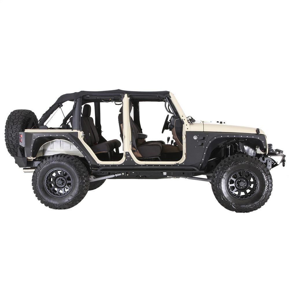0718-Wrangler-Jk-4-Dr-Xrc-Body-Cladding;-Black-Textured