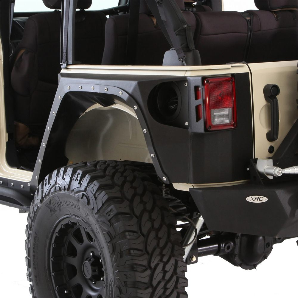 0718-Wrangler-Jk-4-Dr-Xrc-Rear-Corner-Armor;-Complete-Inner-Liner;-Black-Textured