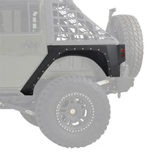 Load image into Gallery viewer, 0718-Wrangler-Jk-4-Dr-Xrc-Rear-Corner-Armor;-Complete-Inner-Liner;-Black-Textured