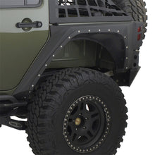 Load image into Gallery viewer, 0718-Wrangler-Jk-4-Dr-Xrc-Rear-Corner-Armor;-Complete-Inner-Liner;-Black-Textured