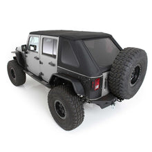 Load image into Gallery viewer, 0718-Wrangler-Jk-4Dr-Bowless-Combo-Top-WTinted-Windows--No-Upper-Doors;-Black-Diamond