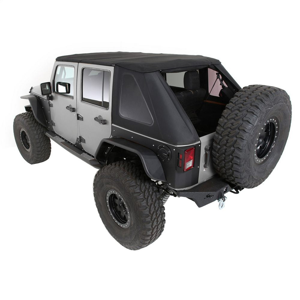 0718-Wrangler-Jk-4Dr-Bowless-Combo-Top-WTinted-Windows--No-Upper-Doors;-Black-Diamond