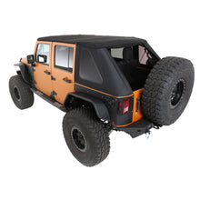 Load image into Gallery viewer, 0718-Wrangler-Jk-4Dr-Bowless-Combo-Top-WTinted-Windows-WNo-Upper-Doors;-Prot3k-Black
