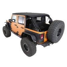 Load image into Gallery viewer, 0718-Wrangler-Jk-4Dr-Bowless-Combo-Top-WTinted-Windows-WNo-Upper-Doors;-Prot3k-Black