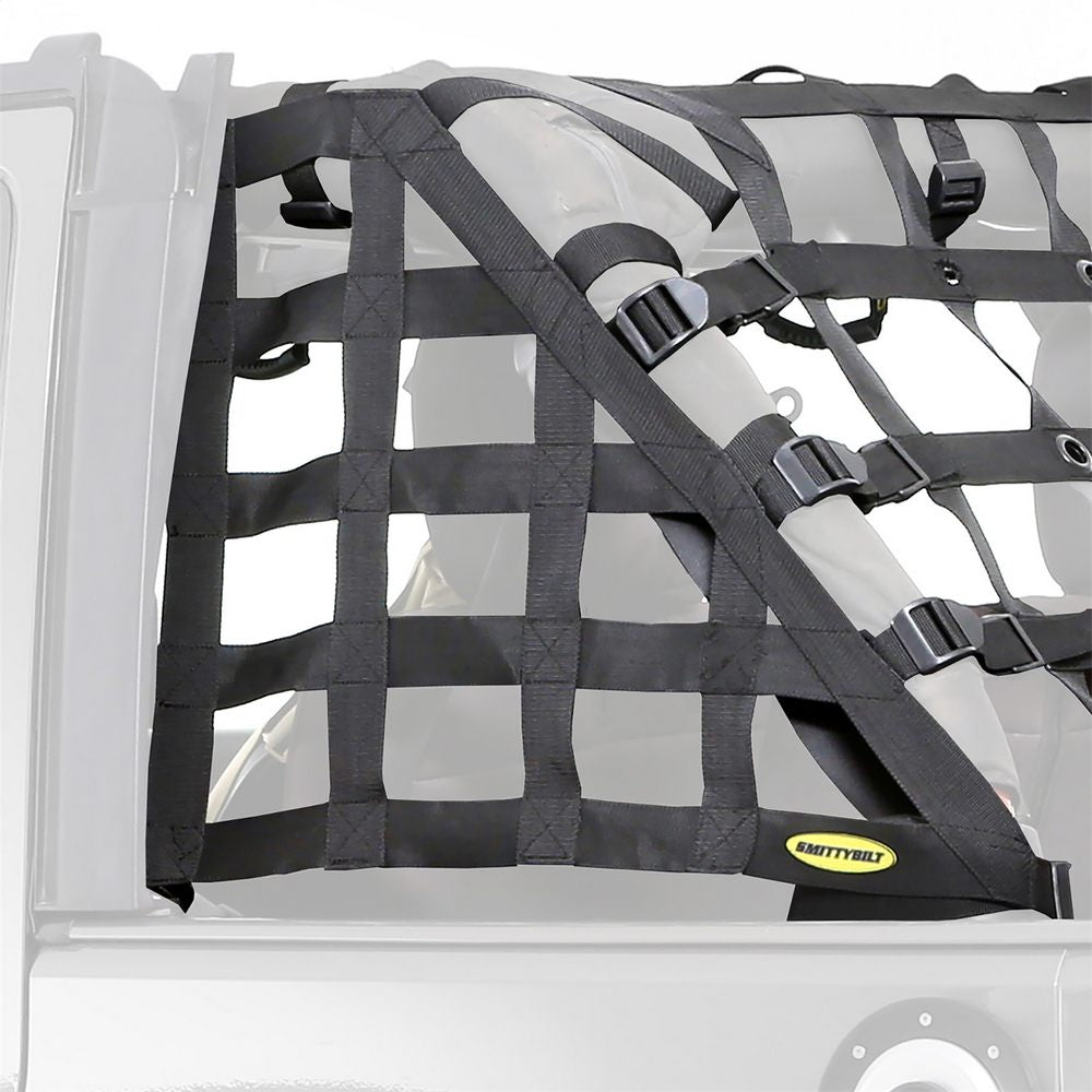 0718-Wrangler-Jk-4Dr-Cres2-Cargo-Restraint-System;-2In-Nylon-Webbing;-Black